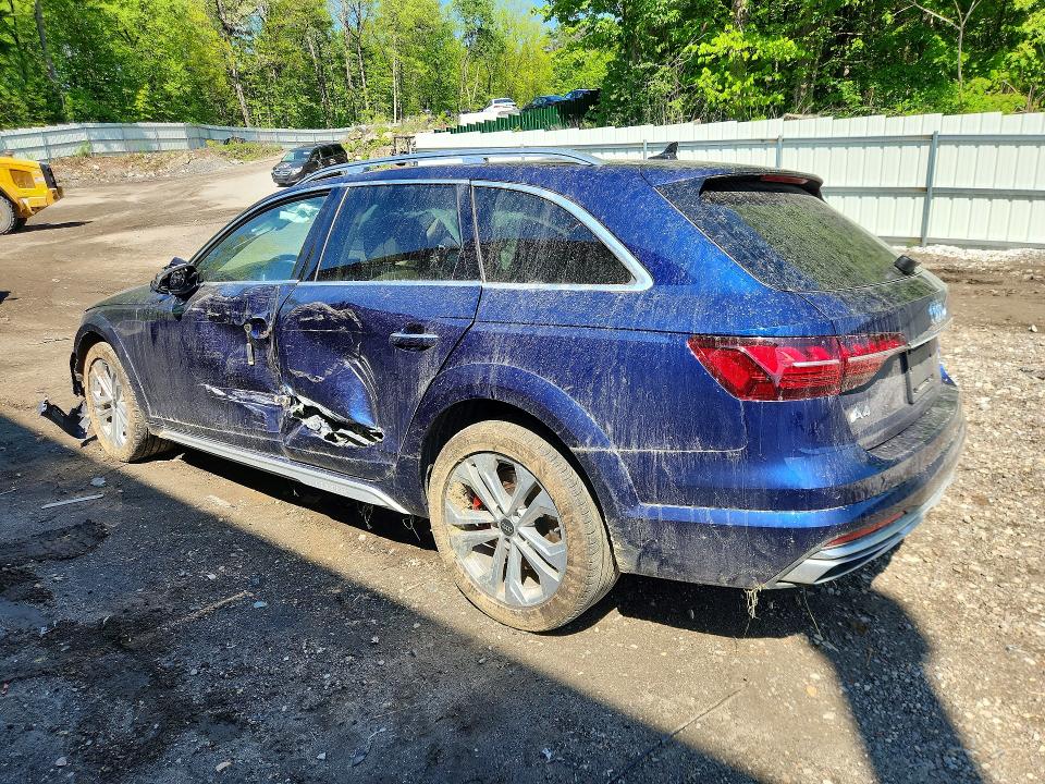 2024 Audi A4 VIN WA18AAF46RA031710 COPART salvage auction — SIDE, Vt - Cert Of Title-Salvage Vehicle, sold $8,300 on 2026-07-13 (photo 2)