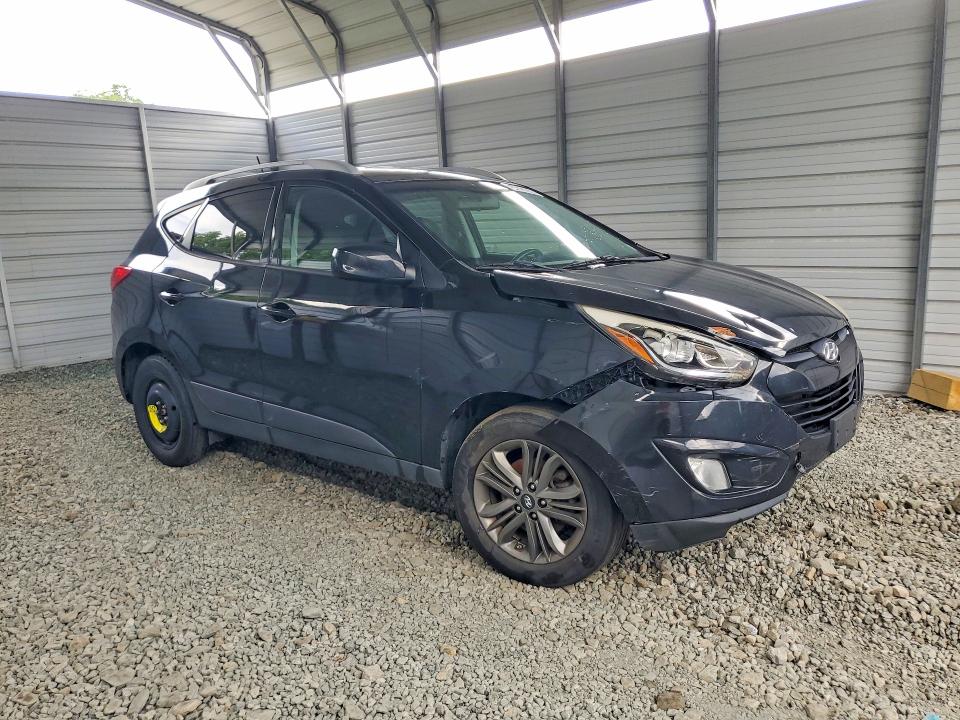 2015 Hyundai Tucson VIN KM8JUCAG3FU115548 COPART salvage auction — FRONT END, IN - CERTIFICATE OF TITLE, sold $1,600 on 2026-07-21 (photo 4)