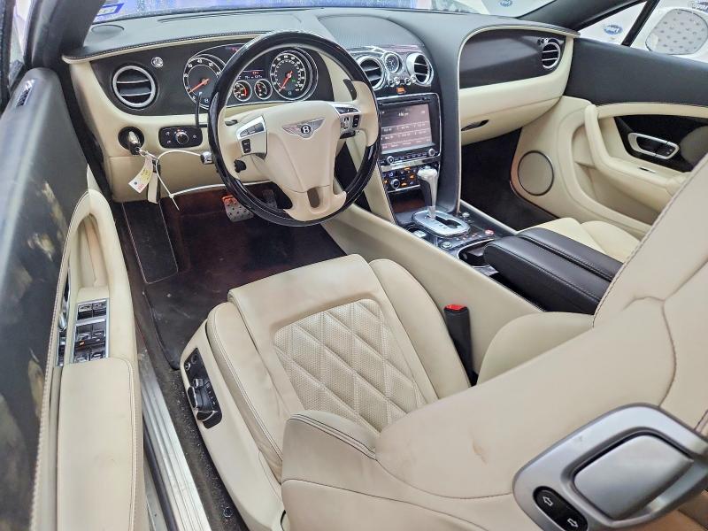 2014 Bentley Continental VIN SCBFC7ZA6EC087255 COPART salvage auction — FRONT END, TX - CERTIFICATE OF TITLE (P), sold $20,200 on 2026-07-31 (photo 8)