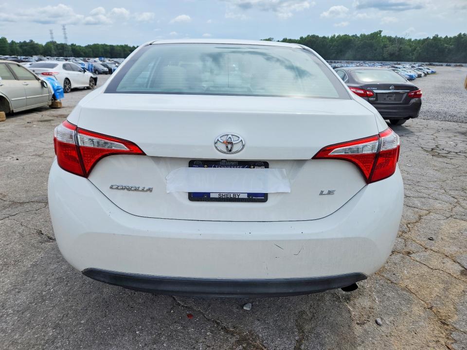 2014 Toyota Corolla VIN 5YFBURHE6EP017058 COPART salvage auction — FRONT END, TN - SALVAGE CERTIFICATE, sold $3,100 on 2026-07-02 (photo 6)