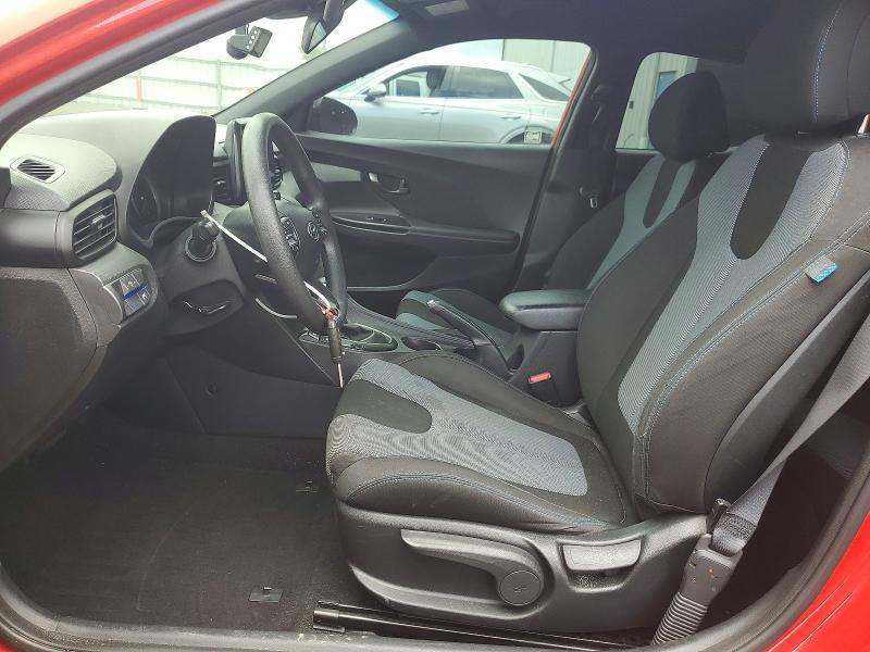 2019 Hyundai Veloster VIN KMHTG6AF6KU017391 COPART salvage auction — FRONT END, Fl - Certificate Of Destruction, sold $2,250 on 2026-07-20 (photo 7)