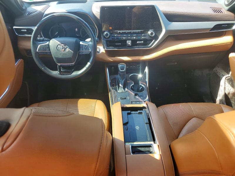 2021 Toyota Highlander VIN 5TDFZRAH9MS078594 COPART salvage auction — WATER/FLOOD, La - Cert Of Title-Salvage, sold $9,700 on 2026-07-24 (photo 8)