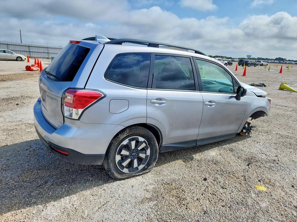 2018 Subaru Forester VIN JF2SJABC2JH404991 COPART salvage auction — FRONT END, Tx - Salvage Vehicle Title, sold $1,300 on 2026-07-16 (photo 3)