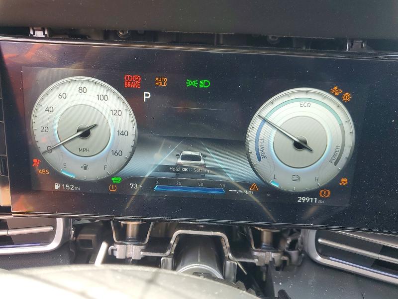 2023 Hyundai Elantra VIN KMHLN4AJ5PU091844 COPART salvage auction — FRONT END, Ca - Salvage Certificate, sold $2,950 on 2026-07-14 (photo 9)
