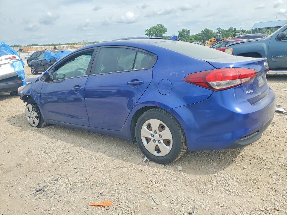 2017 Kia Forte VIN 3KPFK4A71HE037911 COPART salvage auction — FRONT END, Ks - Cert Of Title-Salvage, sold $600 on 2026-07-09 (photo 2)