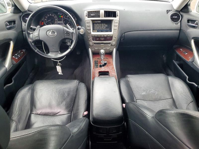 2007 Lexus Is 250 VIN JTHCK262575009686 COPART salvage auction — FRONT END, Pa - Certificate Of Salvage, sold $400 on 2026-07-21 (photo 8)