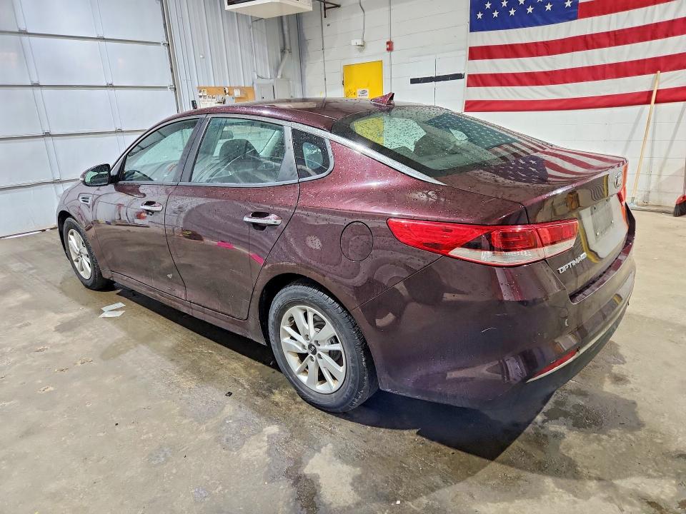 2018 Kia Optima VIN 5XXGT4L39JG200927 COPART salvage auction — MECHANICAL, NH - CERT OF TITLE-SALVAGE, sold $1,400 on 2026-07-02 (photo 2)