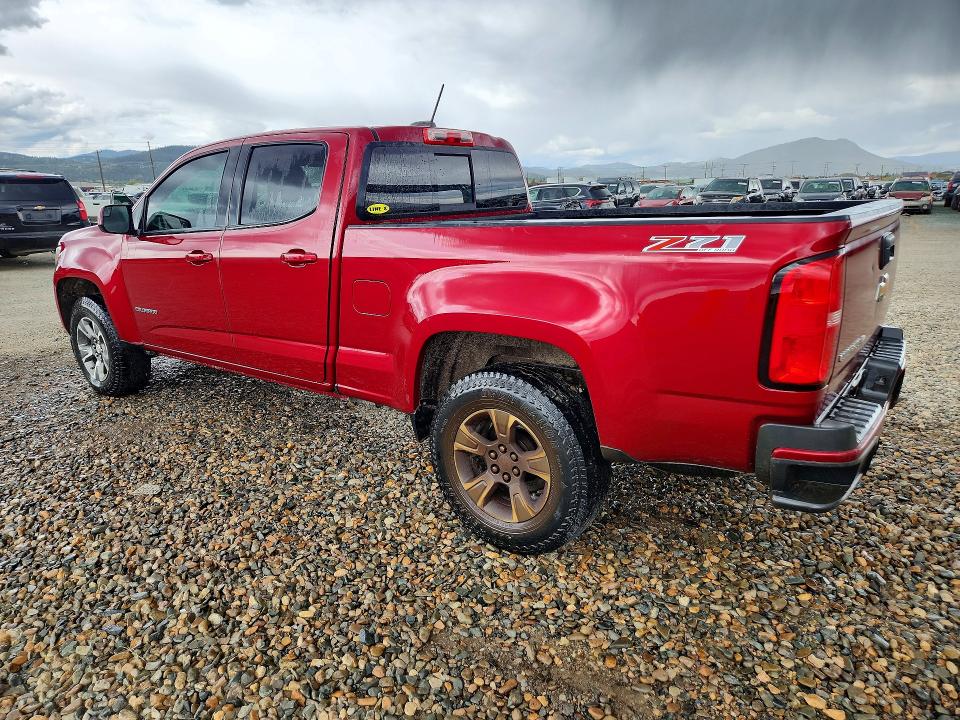 2018 Chevrolet Colorado VIN 1GCGTDEN0J1214029 COPART salvage auction — FRONT END, Wv - Certificate Of Title, sold $11,800 on 2026-07-02 (photo 2)