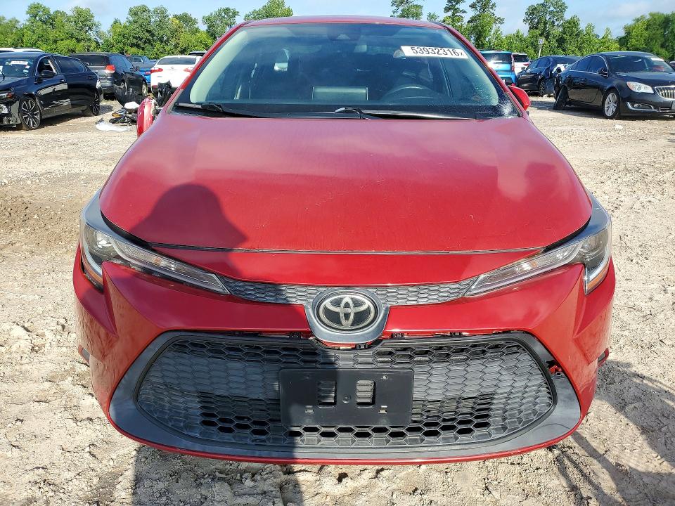 2020 Toyota VIN 5YFEPRAE5LP104798 COPART salvage auction — REAR END, TX - SALVAGE VEHICLE TITLE (P), sold $1,650 on 2026-07-24 (photo 5)