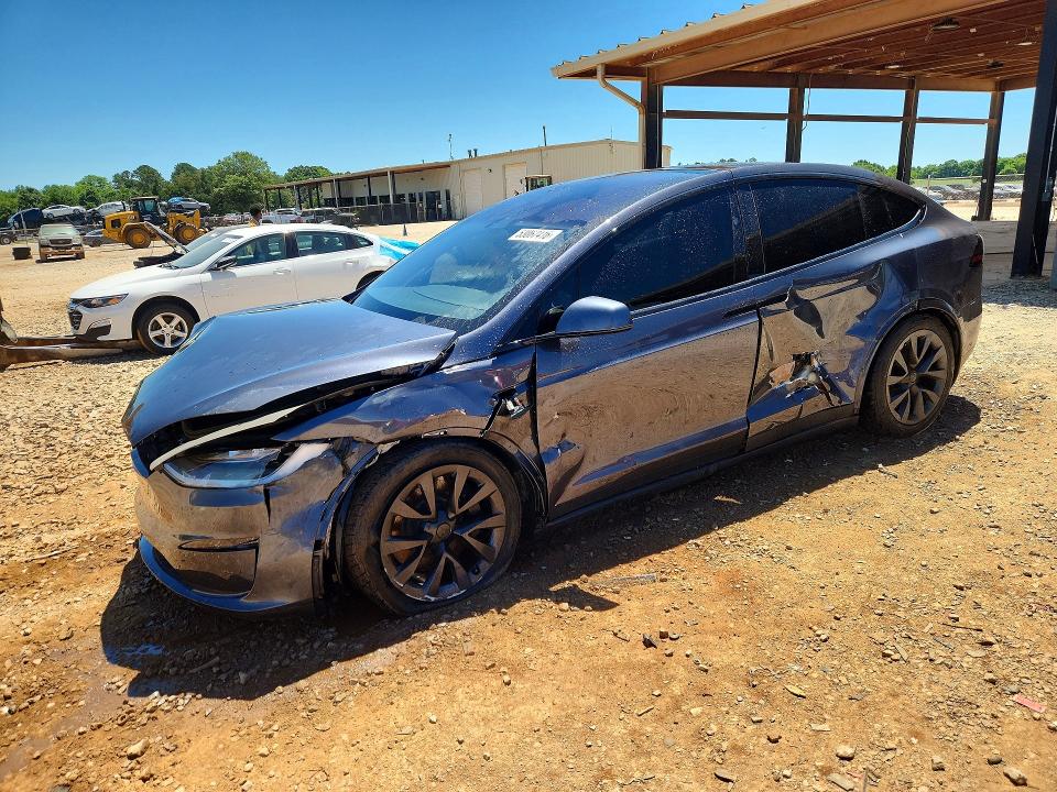 2022 Tesla VIN 7SAXCAE52NF341119 COPART salvage auction — SIDE, Al - Cert Of Title-Salvage Title, sold $17,300 on 2026-07-08 (photo 1)