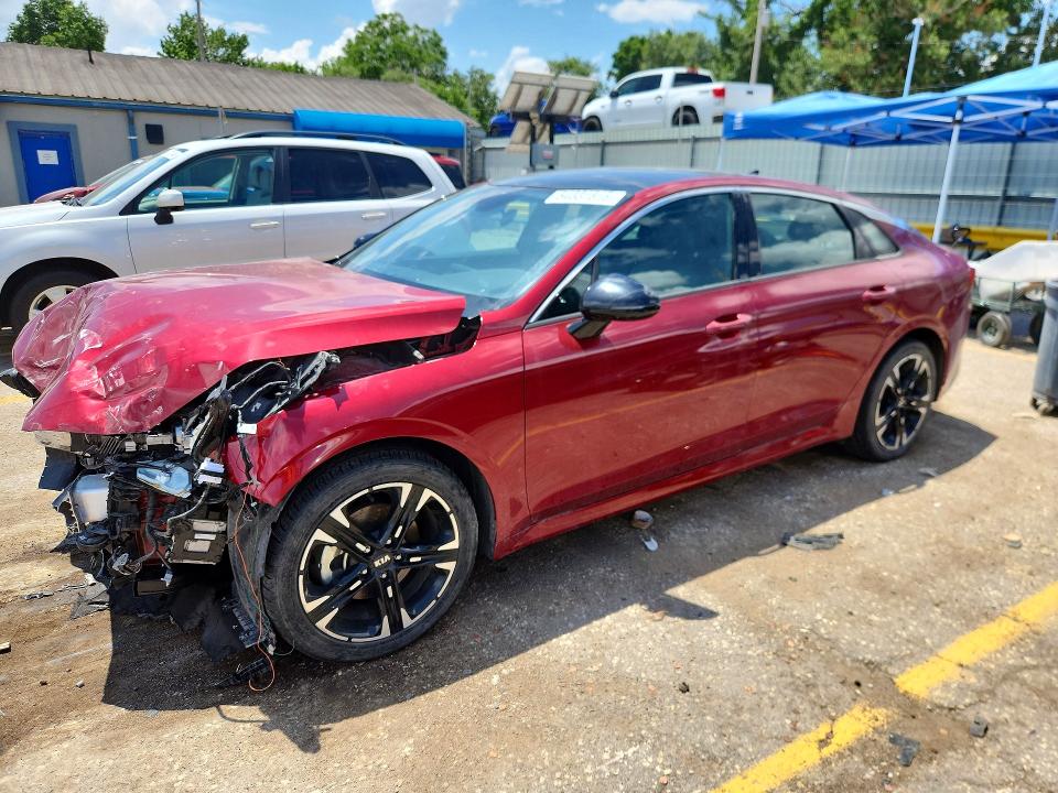 2021 Kia K5 VIN 5XXG64J26MG001842 COPART salvage auction — FRONT END, KS - CERT OF TITLE-SALVAGE, sold $1,550 on 2026-07-15 (photo 1)