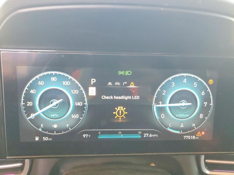 2024 Hyundai Elantra VIN KMHLS4DG6RU758951 COPART salvage auction — FRONT END, NM - CERT OF TITLE-SALVAGE, sold $4,700 on 2026-07-24 (photo 9)