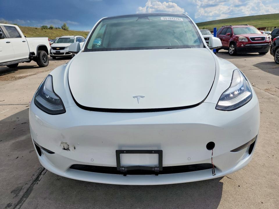 2022 Tesla Model y VIN 7SAYGAEE1NF515089 COPART salvage auction — REAR END, Co - Public - Salvage Title, sold $9,600 on 2026-07-29 (photo 5)