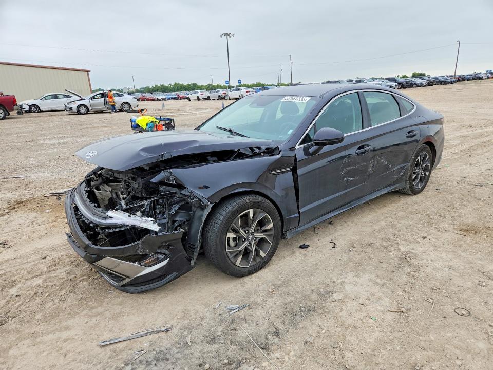 2024 Hyundai Sonata VIN KMHL64JA2RA376857 COPART salvage auction — FRONT END, Tx - Salvage Vehicle Title, sold $2,350 on 2026-07-22 (photo 1)