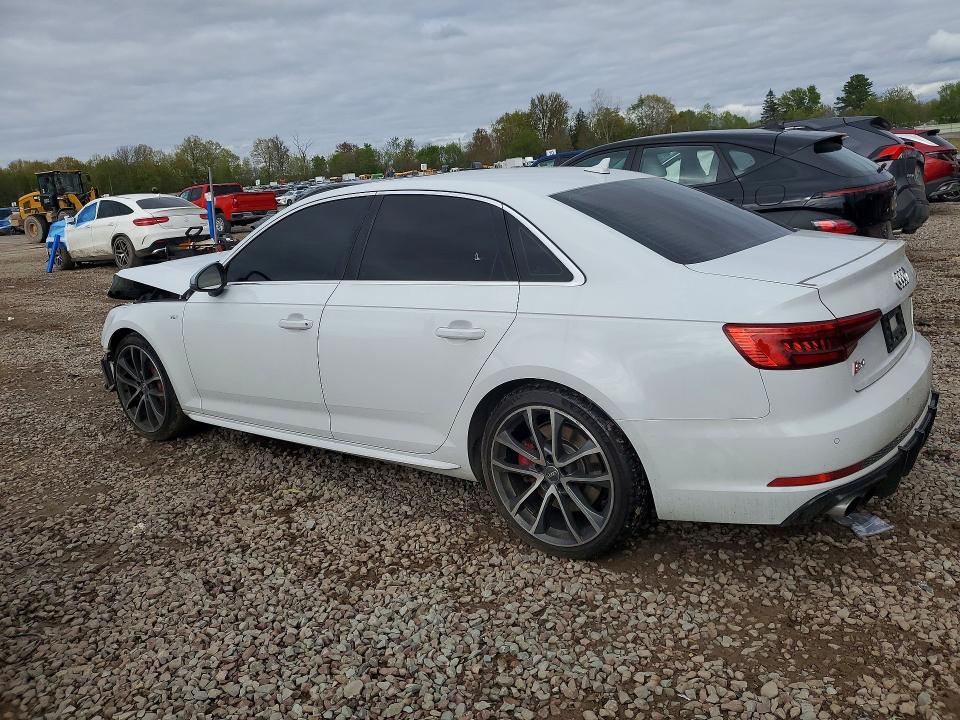 2018 Audi Rs4 VIN WAUB4AF42JA002869 COPART salvage auction — FRONT END, Ny - Mv-907A Salvage Certificate, sold $4,550 on 2026-07-06 (photo 2)