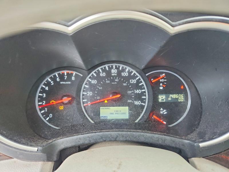 2015 Nissan Quest VIN JN8AE2KPXF9129206 COPART salvage auction — FRONT END, Id - Salvage Certificate Of Title, sold $450 on 2026-07-31 (photo 9)