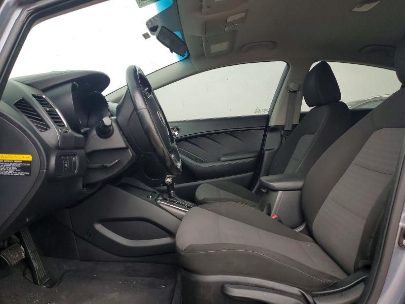 2017 Kia Forte VIN 3KPFL4A75HE030036 COPART salvage auction — FRONT END, Tx - Salvage Vehicle Title, sold $150 on 2026-07-03 (photo 7)
