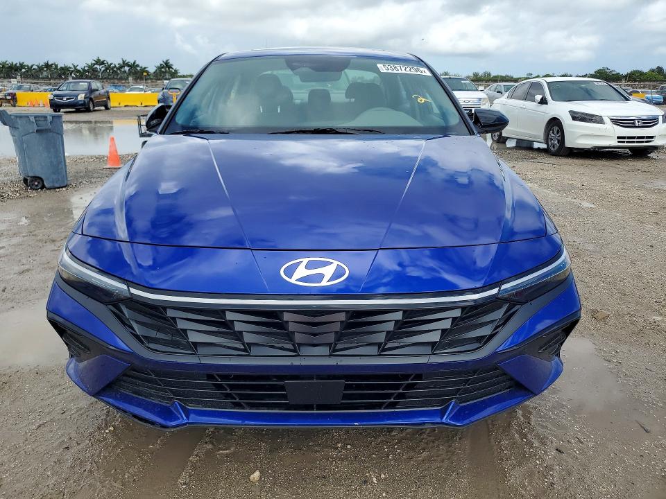 2026 Hyundai Elantra VIN KMHLS4DG3TU114668 COPART salvage auction — REAR END, Fl - Cert Of Title Slvg Rebuildable, sold $7,100 on 2026-07-15 (photo 5)