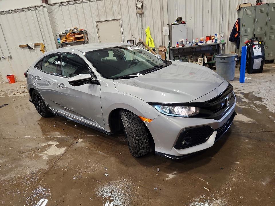 2017 Honda Civic VIN SHHFK7H47HU208926 COPART salvage auction — FRONT END, Wi - Certificate Of Title, sold $2,150 on 2026-07-27 (photo 4)