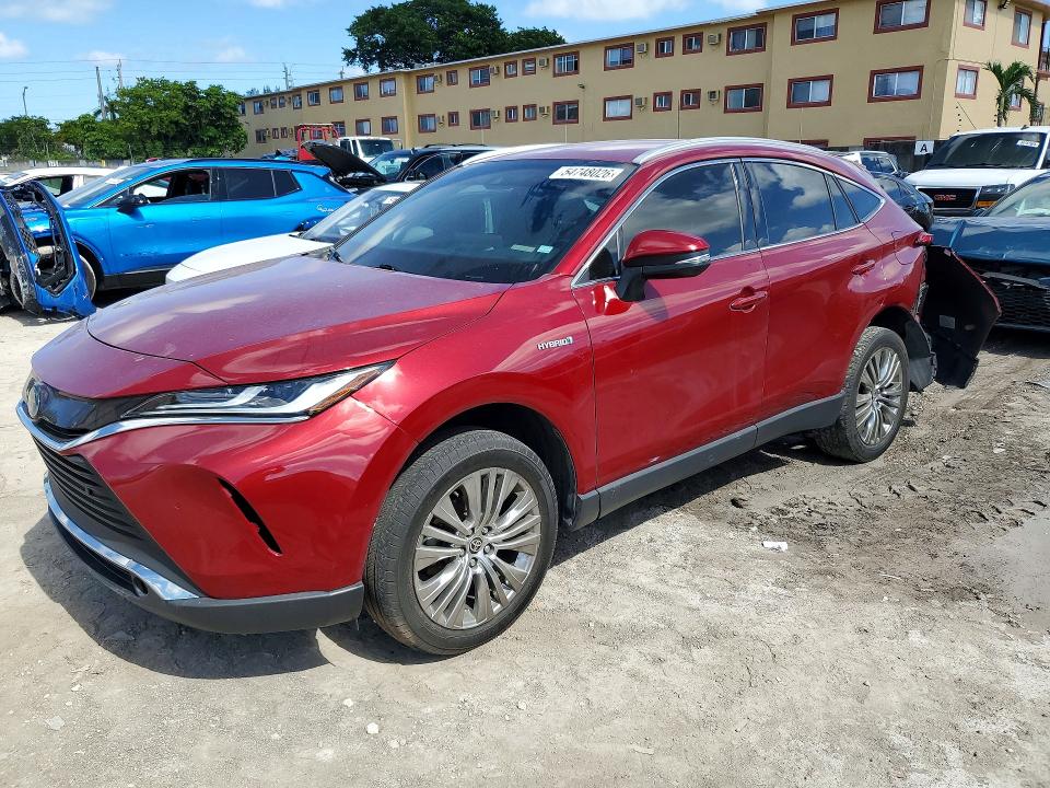 2021 Toyota Venza VIN JTEAAAAHXMJ048886 COPART salvage auction — REAR END, Fl - Certificate Of Destruction, sold $6,900 on 2026-07-17 (photo 1)