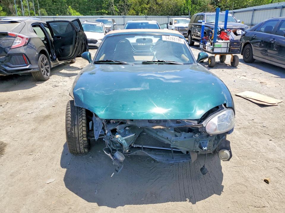 2000 Mazda Mx-5 VIN JM1NB3531Y0155690 COPART salvage auction — FRONT END, Ga - Cert Of Title-Salvage, sold $1,900 on 2026-07-09 (photo 5)
