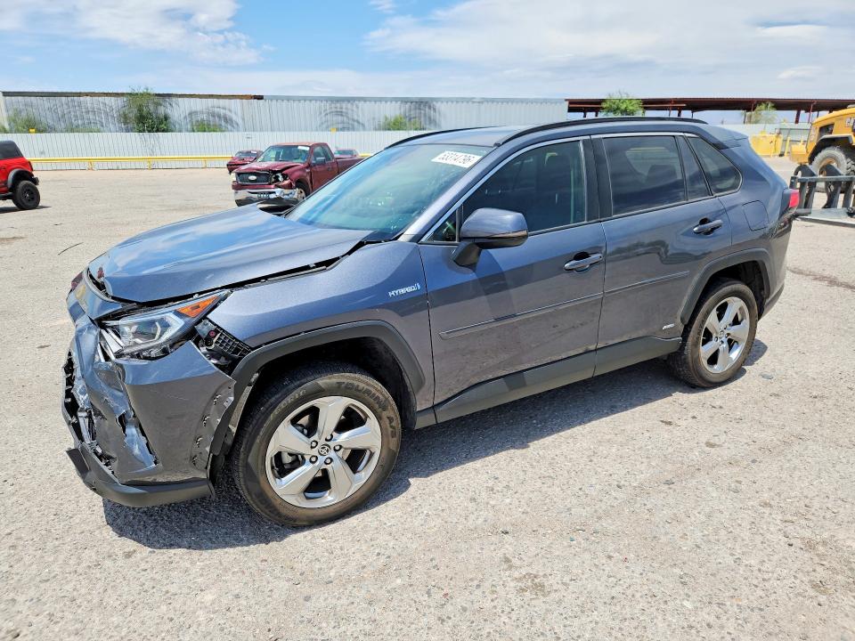 2021 Toyota Rav 4 VIN JTMB6RFV4MD028929 COPART salvage auction — FRONT END, Az - Cert Of Title - Salvage, sold $12,200 on 2026-07-06 (photo 1)
