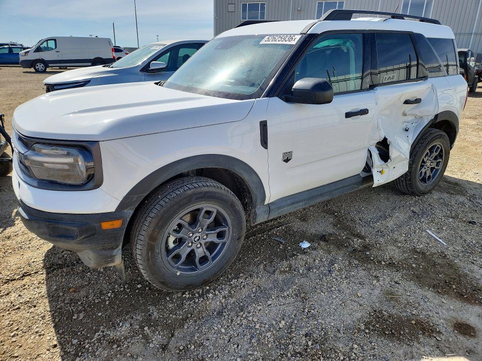 2024 Ford Bronco VIN 3FMCR9B6XRRE60543 COPART salvage auction — SIDE, Ab - Bos - Salvage, sold $7,000 on 2026-07-09 (photo 1)