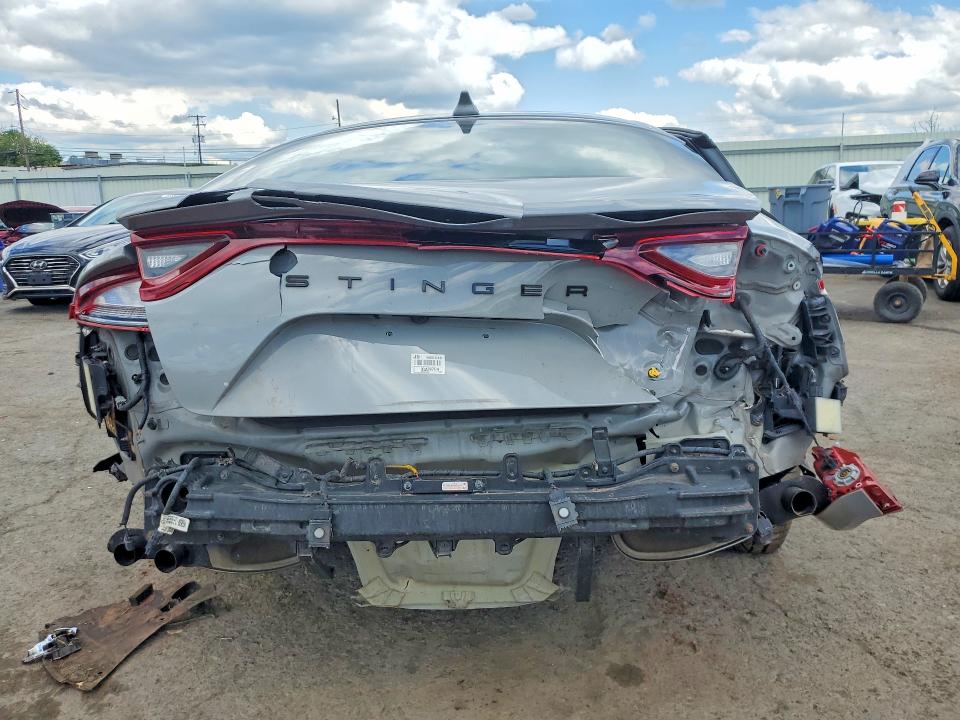 2021 Kia Stinger VIN KNAE35LC4M6093878 COPART salvage auction — ALL OVER, PA - CERTIFICATE OF SALVAGE, sold $2,350 on 2026-07-02 (photo 6)