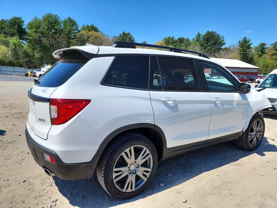 2021 Honda Passport VIN 5FNYF8H5XMB004192 COPART salvage auction — FRONT END, Ma - Cert Of Title-Salvage, sold $3,050 on 2026-07-09 (photo 3)