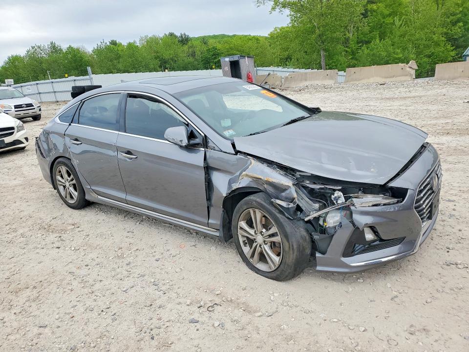 2018 Hyundai VIN 5NPE34AF0JH706025 COPART salvage auction — ROLLOVER, MA - CERT OF TITLE-SALVAGE, sold $700 on 2026-07-22 (photo 4)
