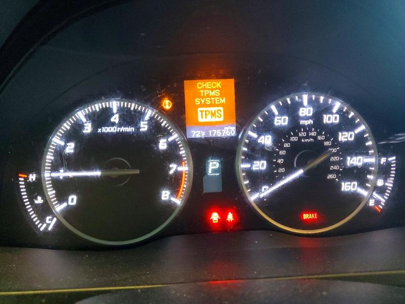2013 Acura Rdx VIN 5J8TB3H31DL004488 COPART salvage auction — FRONT END, Ca - Salvage Certificate, sold $725 on 2026-07-09 (photo 9)