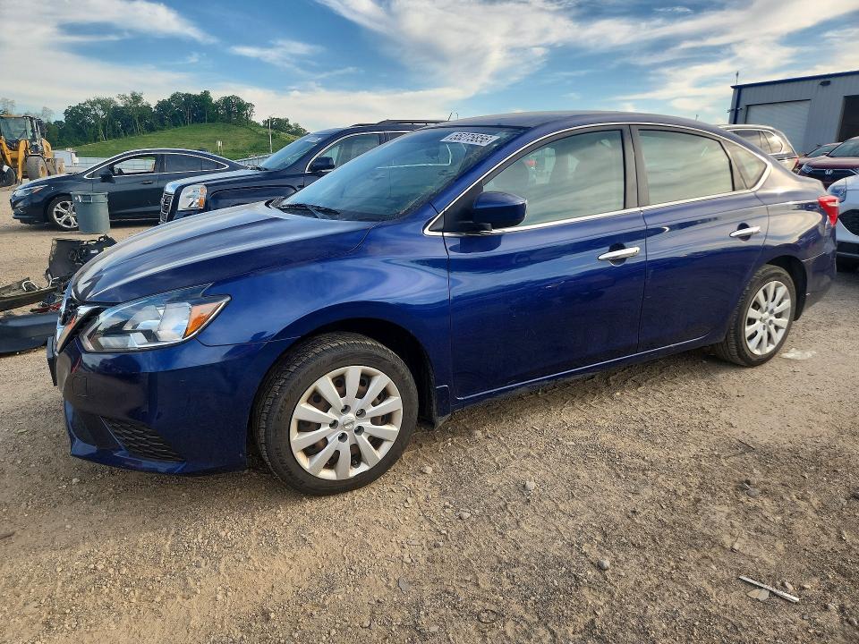 2016 Nissan Sentra VIN 3N1AB7AP1GY284535 — COPART salvage auction photo