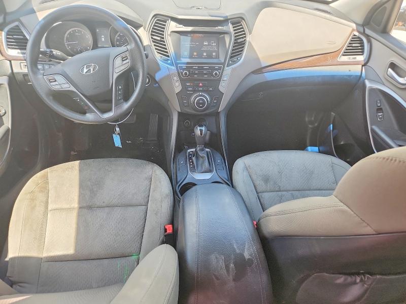 2018 Hyundai Santa fe VIN 5XYZU3LB4JG541574 COPART salvage auction — REAR END, Fl - Cert Of Title Slvg Rebuildable, sold $2,500 on 2026-07-24 (photo 8)