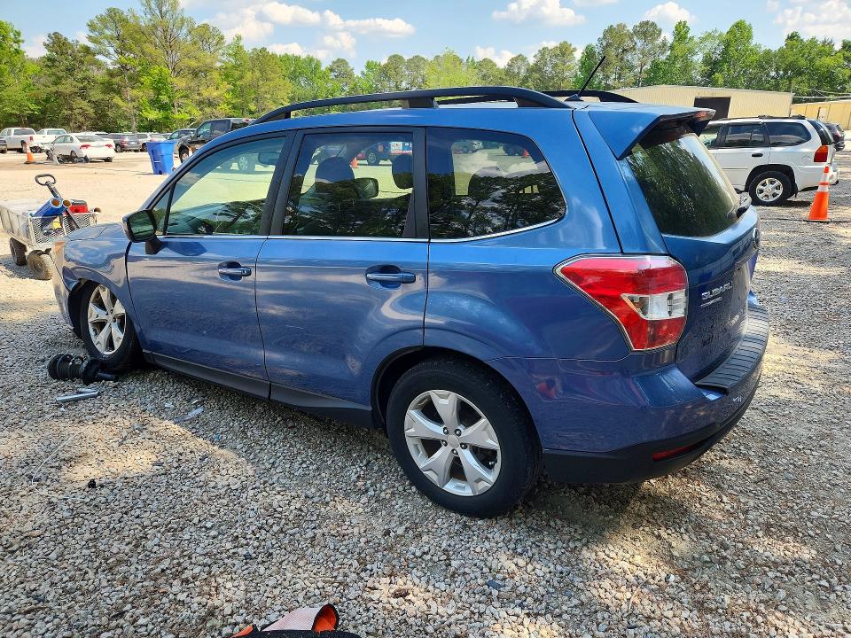 2015 Subaru Forester VIN JF2SJAHC1FH428617 COPART salvage auction — FRONT END, Nc - Salvage Certificate Of Title, sold $2,600 on 2026-07-10 (photo 2)