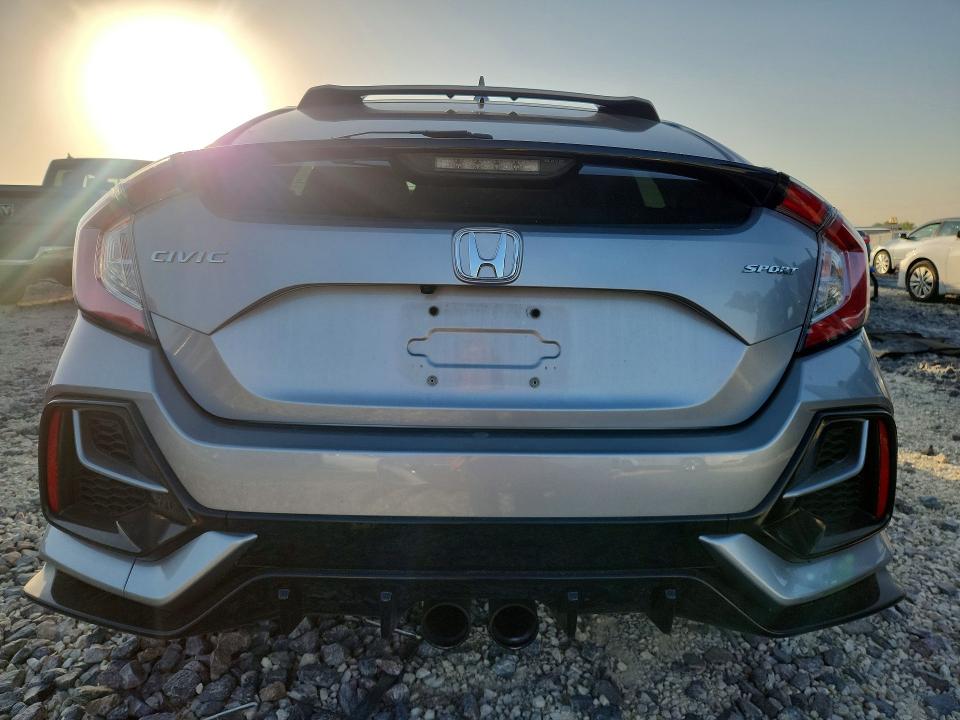 2021 Honda Civic VIN SHHFK7H47MU227356 COPART salvage auction — HAIL, Mo - Certificate Of Title, sold $12,700 on 2026-07-13 (photo 6)