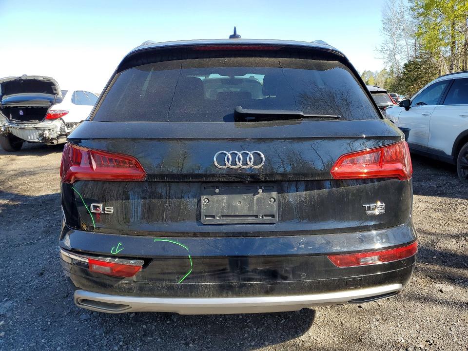 2018 Audi VIN WA1BNAFY5J2191220 COPART salvage auction — FRONT END, On - Permit Salvage, sold $8,600 on 2026-07-14 (photo 6)