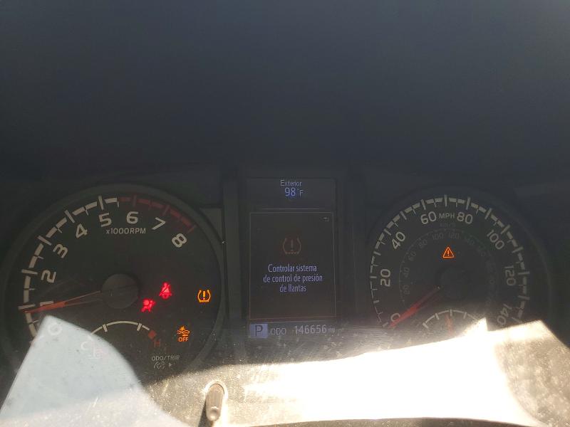2020 Toyota VIN 5TFRX5GN8LX179563 COPART salvage auction — FRONT END, Nc - Salvage Certificate Of Title, sold $5,600 on 2026-07-10 (photo 9)