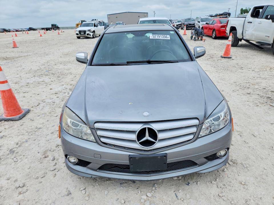 2009 Mercedes-benz C class VIN WDDGF81X99R065659 COPART salvage auction — UNDERCARRIAGE, Tx - Salvage Vehicle Title, sold $425 on 2026-07-16 (photo 5)