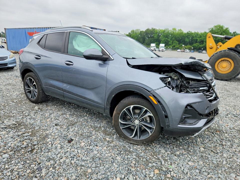 2020 Buick Encore VIN KL4MMESL8LB124448 COPART salvage auction — FRONT END, Ga - Cert Of Title-Salvage, sold $2,200 on 2026-07-07 (photo 4)