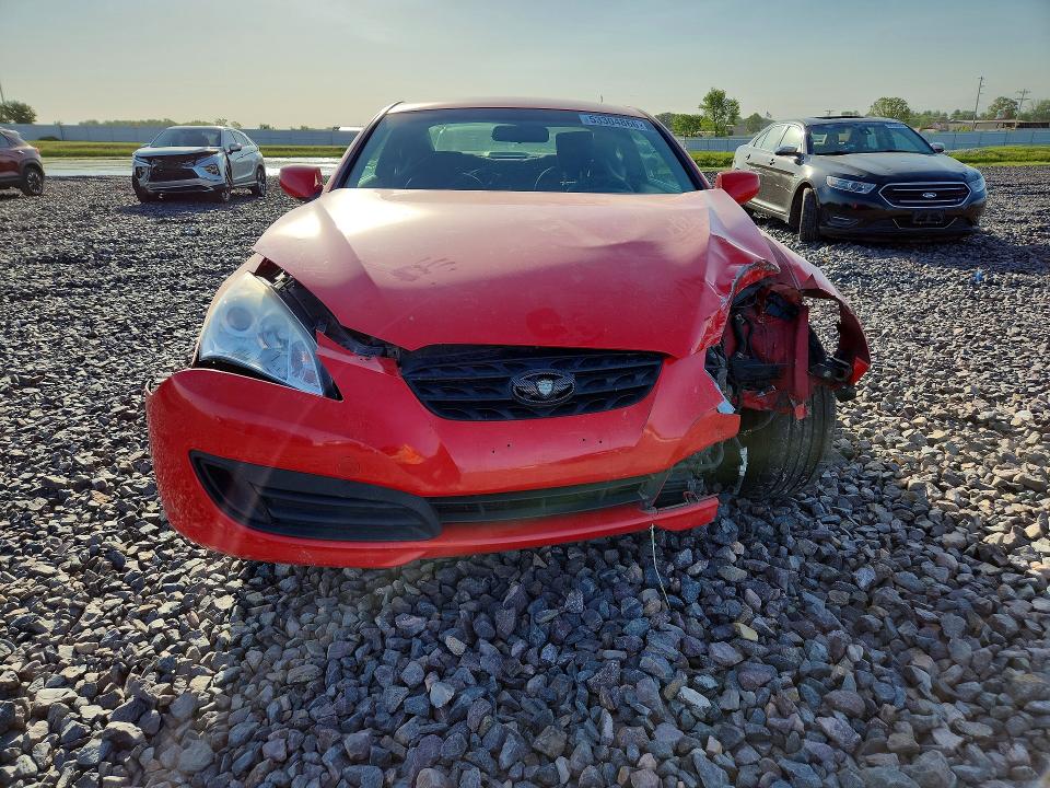 2011 Hyundai Genesis VIN KMHHT6KD9BU059911 COPART salvage auction — FRONT END, Mo - Salvage Certificate Of Title, sold $250 on 2026-07-06 (photo 5)