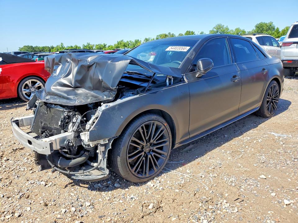 2018 Audi A4 VIN WAULMAF4XJA233085 COPART salvage auction — FRONT END, Tx - Salvage Vehicle Title, sold $2,250 on 2026-09-04 (photo 1)