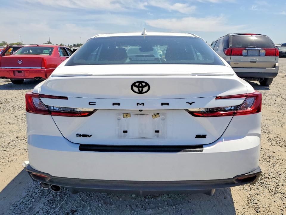 2025 Toyota Camry VIN 4T1DAACK5SU580080 COPART salvage auction — FRONT END, Ca - Salvage Certificate, sold $15,000 on 2026-07-09 (photo 6)