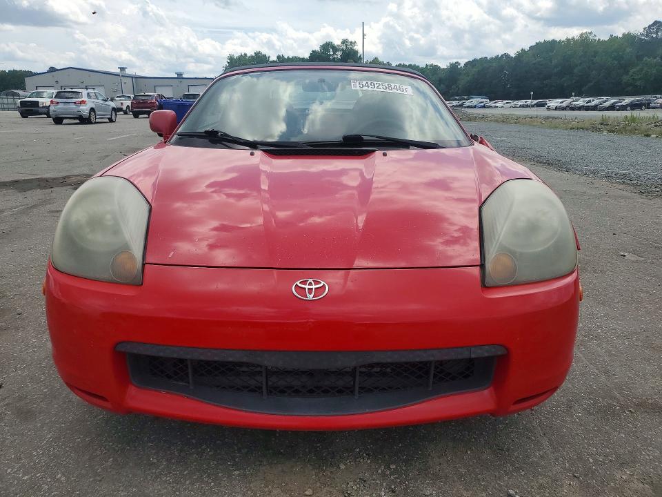2002 Toyota Mr2 VIN JTDFR320720050248 COPART salvage auction — SIDE, NC - SALVAGE CERTIFICATE OF TITLE, sold $1,650 on 2026-07-28 (photo 5)