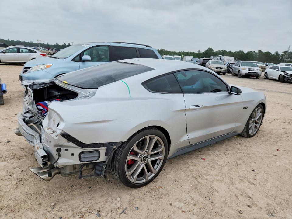 2018 Ford VIN 1FA6P8CF6J5137510 COPART salvage auction — REAR END, Tx - Salvage Vehicle Title, sold $15,500 on 2026-07-02 (photo 3)