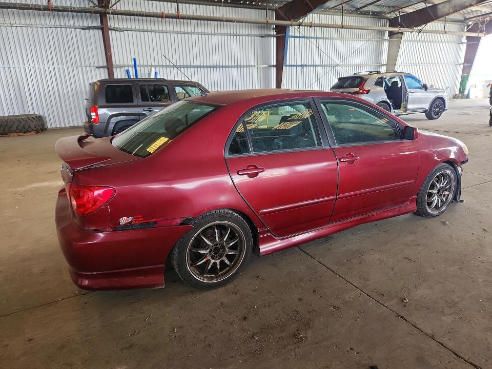 2006 Toyota VIN 2T1BY30EX6C550884 COPART salvage auction — FRONT END, Ca - Salvage Certificate, sold $1,200 on 2026-07-02 (photo 3)