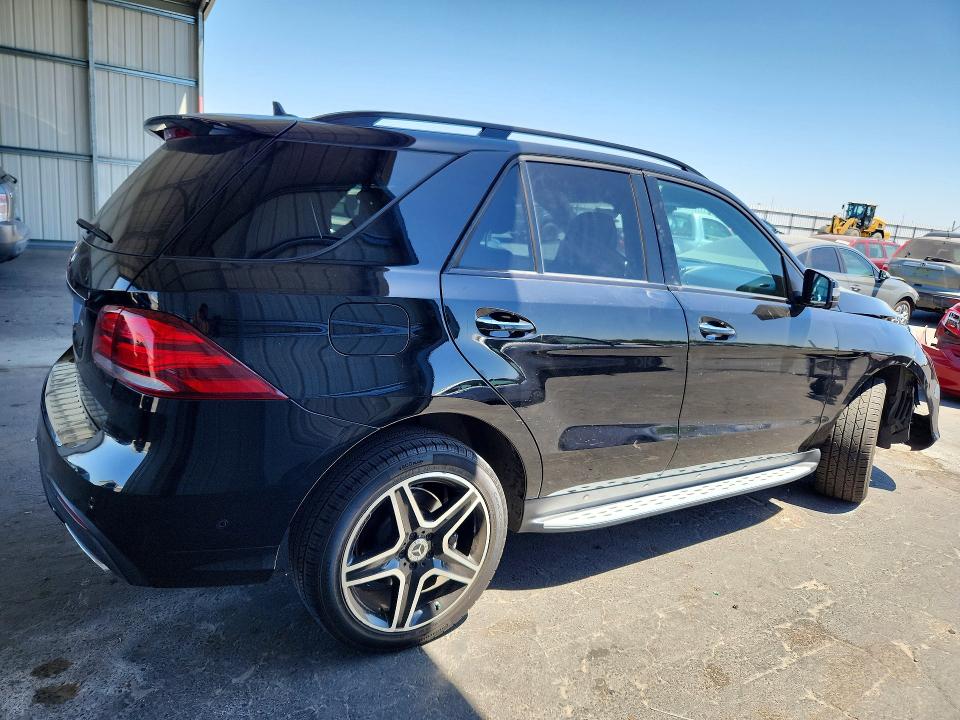 2018 Mercedes-benz Gle class VIN 4JGDA5JB5JB172408 COPART salvage auction — FRONT END, Ca - Salvage Certificate, sold $4,250 on 2026-07-09 (photo 3)