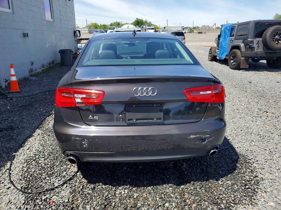2014 Audi A6 VIN WAUDFAFC4EN131656 COPART salvage auction — FRONT END, Nj - Cert Of Title-Salvage, sold $2,500 on 2026-07-04 (photo 6)