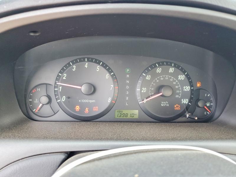 2006 Hyundai Elantra VIN KMHDN46D96U365553 COPART salvage auction — REAR END, Il - Salvage Certificate, sold $250 on 2026-07-02 (photo 9)