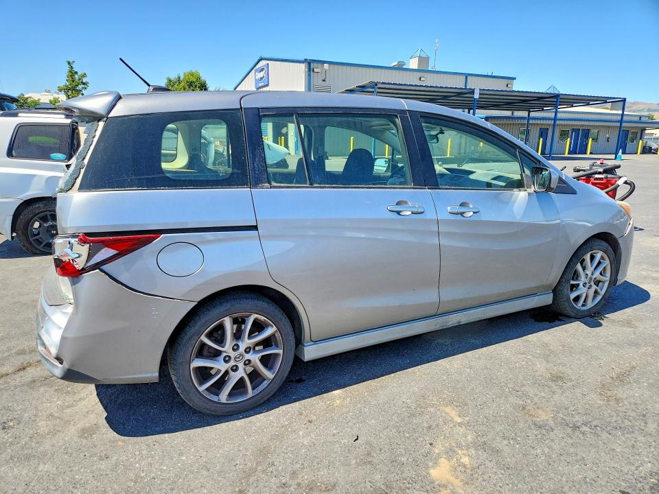 2012 Mazda 5 VIN JM1CW2CL9C0143000 COPART salvage auction — REAR END, Ca - Salvage Certificate, sold $525 on 2026-07-07 (photo 3)