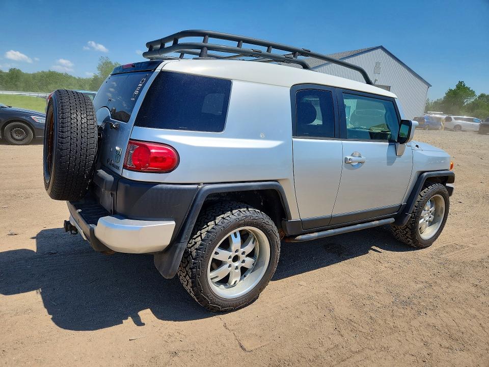 2007 Toyota Fj cruiser VIN JTEBU11F870038832 COPART salvage auction — HAIL, Mt - Certificate Of Title, sold $6,600 on 2026-07-16 (photo 3)